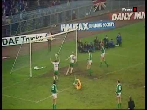 Northern Ireland 1 - 0 ROI (21/11/1979) - Gerry Armstrong's goal.