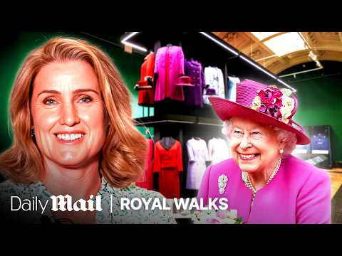 'SPECTACULAR!' We had a PRIVATE TOUR of Queen Elizabeth's wardrobe | Royal Walks