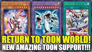 Download lagu Return To TOON WORLD!!! NEW! Broken TOON Support Revealed! Yu-Gi-Oh! mp3