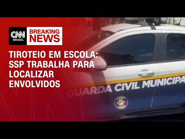Tiroteio em escola no Ceará: SSP trabalha para localizar envolvidos | LIVE CNN