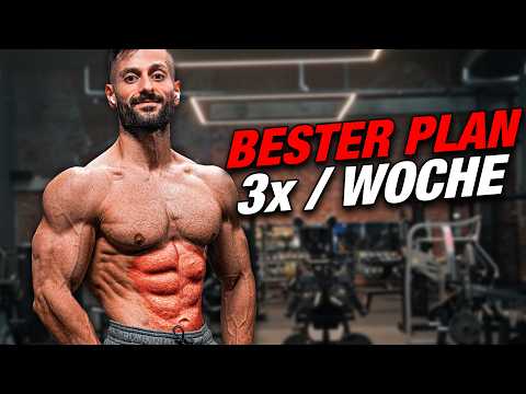 Best workout plan for 3 workouts per week! (Free full-body plan)