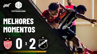 ABC VENCE O POTIGUAR E SEGUE INVICTO NO CAMPEONATO POTIGUAR!