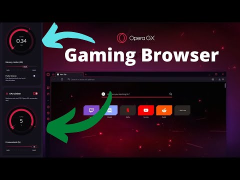 Gaming Browser Opera Gx deutsch | opera gx einrichten | gaming browser deutsch