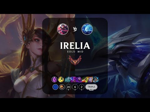Irelia Mid vs Anivia - EUW Grandmaster Patch 13.1