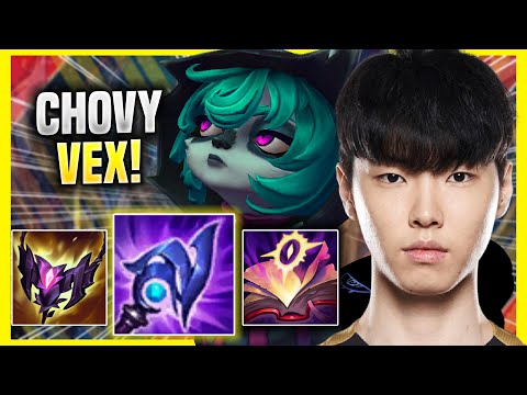 CHOVY DOMINATING WITH VEX! - GEN Chovy Plays Vex MID vs Veigar! | Season 2022