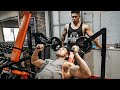 IFBBプロ湯浅選手と胸トレ!