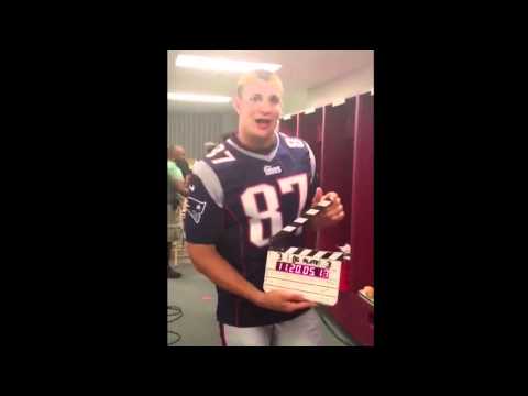 Rob Gronkowski & Dunkin' Donuts June 29, 2012