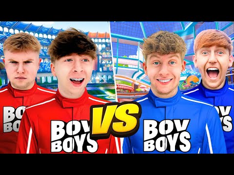 ANGRYGINGE vs BOVBOYS ROCKET LEAGUE!