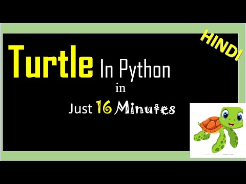 Python Turtle Graphics Overview Hindi Binary Dcoder Easy Learning