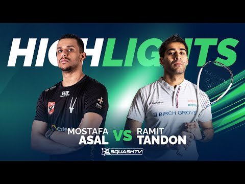 🇪🇬 Asal v Tandon 🇮🇳 | Palm Hills Squash Open 2025 | RD2 HIGHLIGHTS