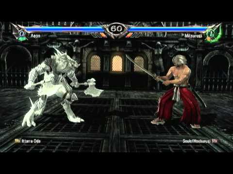 Soulcalibur V: Ittarra Oda (Aeon) Vs. SoulofNooburugi (Mitsurugi)