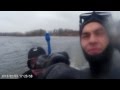 Подводная охота на щуку.Волгоград р.Волга,день первый. 