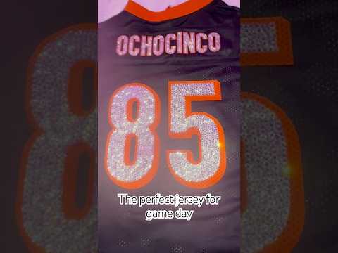 WHO DEY 🧡 🤍 🖤 Custom jersey made my me #cincinnati #bengals #explore