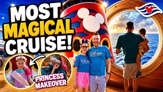 DISNEY CRUISE DAY 2 ON THE DISNEY MAGIC | Bibbidi Bobbidi Boutique on a Disney Cruise