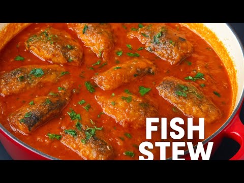 How to make fish in tomato sauce. Delicious fish stew