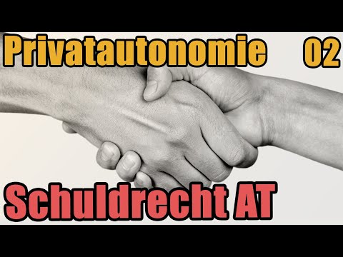 Schuldrecht I 02 - Privatautonomie und Synallagma