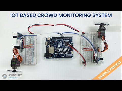Arduino-Based IoT Crowd Monitoring System with Cloud Integration