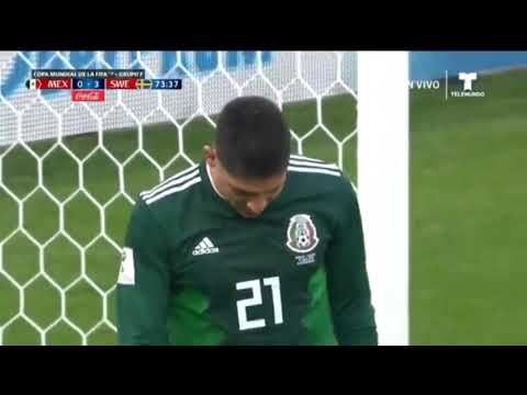 Mexico Own Goal (Mexico vs Sweden) 3-0