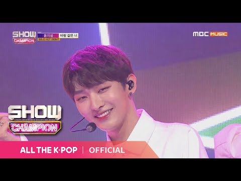 Show Champion EP.305 Yoon Ji Sung - You...Like the Wind