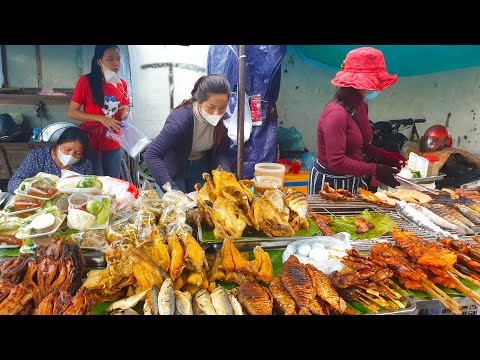 Kind Of Khmer Foods For Sales - Cambodian Fast Foods For Sales @ Boeng Trabaek Market