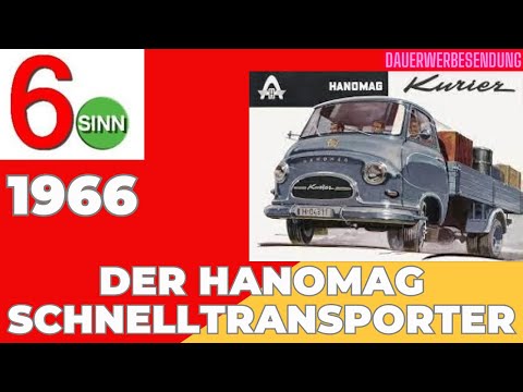 Werbung 1966: Hanomag Schnelltransporter Garant Kurier Markant