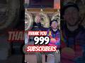 Seriously THANK YOU Celebration Subs Subscribe Subscribers Fyp 999 Viral Thx Thank You
