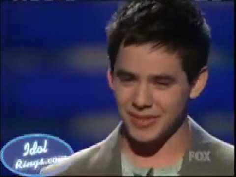 American Idol Finale! David Archuleta - Song #1 5/20/08