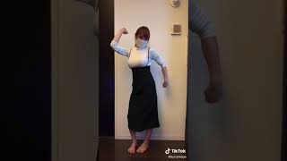 【TikTok】爆乳?おっぱい揺れ過ぎ❤️　　#Shorts