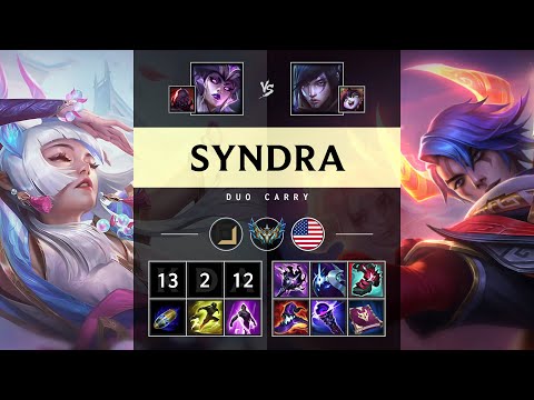 Syndra Carry vs Aphelios - NA Challenger Patch 25.19