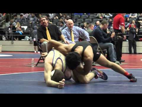 AR HS State Wrestling 2016 152lb final in 4K Quality Wandell Wright