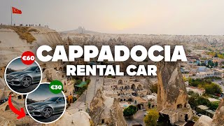 CAR RENTAL IN CAPPADOCIA! Super Cheap at the Airport!