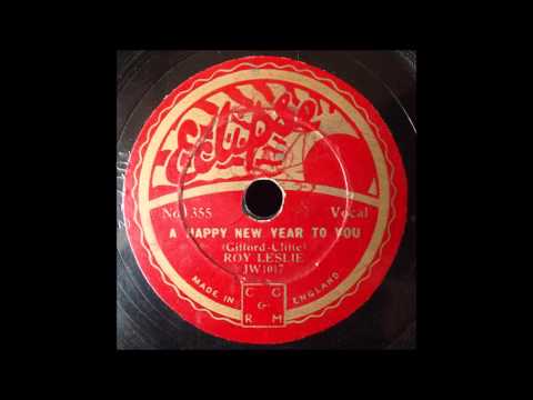 A Happy new year to you, Leslie Holmes, 1932