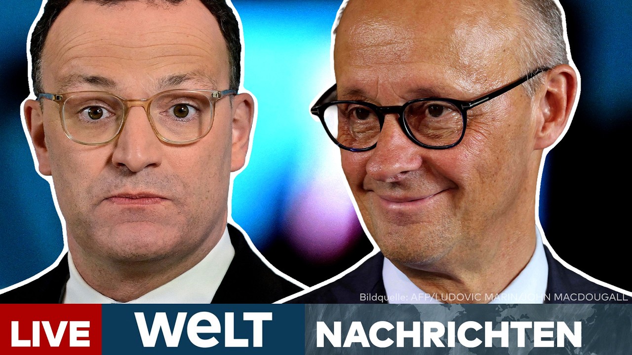 UNION: Wer folgt auf Spahn? Große Chance für Merz! Nun könnte er sein Kabinett umwerfen | WELT LIVE