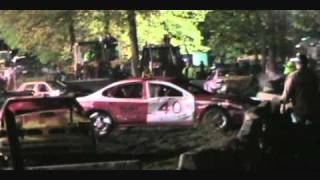 preview picture of video 'Part 7 Richmond Fair Demo Derby 2010 6 Cylinder Heat'