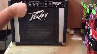 Video thumbnail for Peavey Backstage Plus 35 watt guitar amplifier demo by 2kool4skool.com