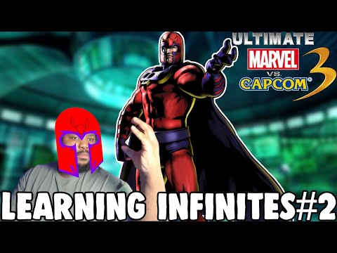 The Master Of Magnetism & Infinites! Learning Marvel 3 Infinites#2 Magneto  -UMVC3