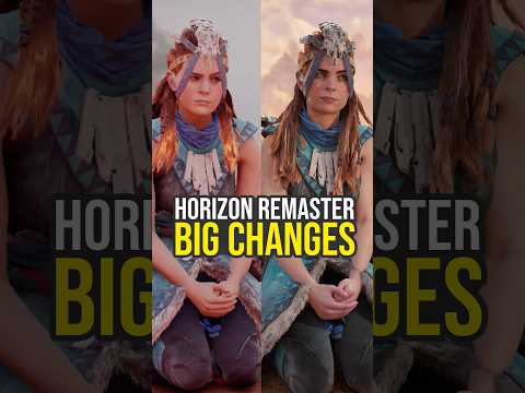Check Out These Big Changes In Horizon Zero Dawn Remastered...