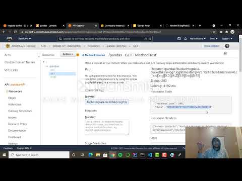 Creating AWS Lambda function and accessing the API Gateway through REST and GRPC.