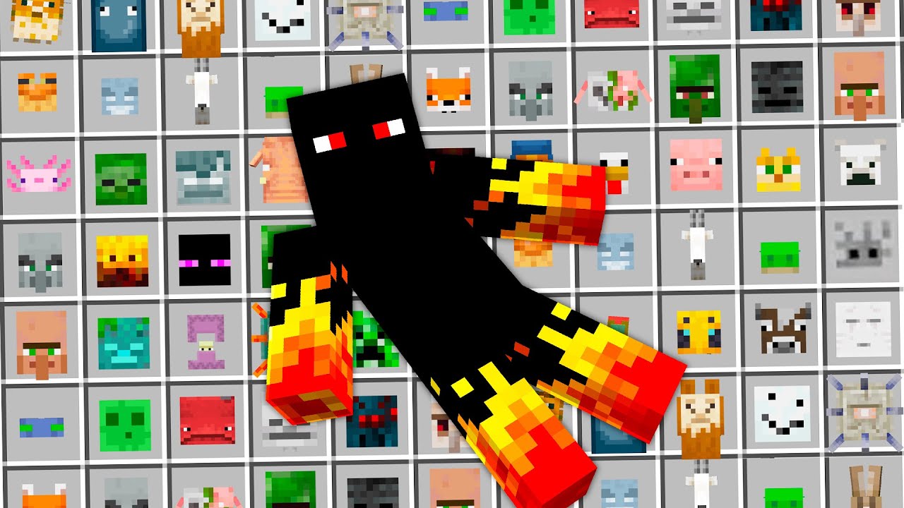 Virei Todos Os Mobs do Minecraft