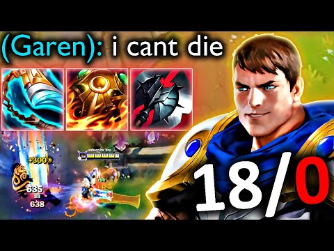 THIS GAREN CAN'T BE KILLED..
