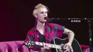 Justin Bieber insecurities song live