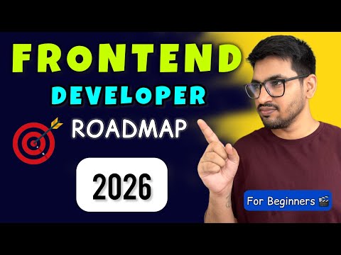 Frontend Developer Roadmap 2026