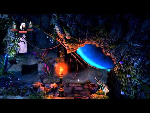 Trine 2 Complete Story, VERY EASY way to kill the Goblin King, Level 10 "Searock Castle"