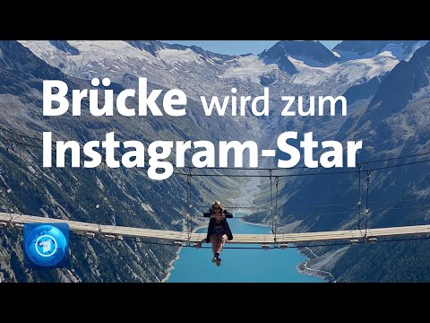 Eine Brücke wird zum Instagram-Star: Immer mehr Foto-Touristen im Zillertal