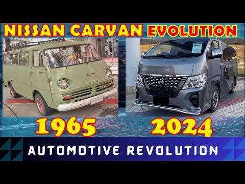 Thumbnail for Nissan caravan evolution (1965-2024) |  nissan urvan 2024 | datsun urvan | automotive revolution by Yue Loong