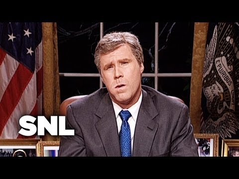 President George W. Bush on Bombing Iraq - SNL