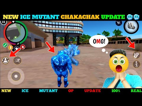 ICE MUTANT OP UPDATE 🥶🥶 || ROPE HERO VICE TOWN || rope hero vice town game