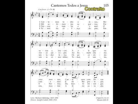 Cantemos Todos a Jesus | Contralto 🎹