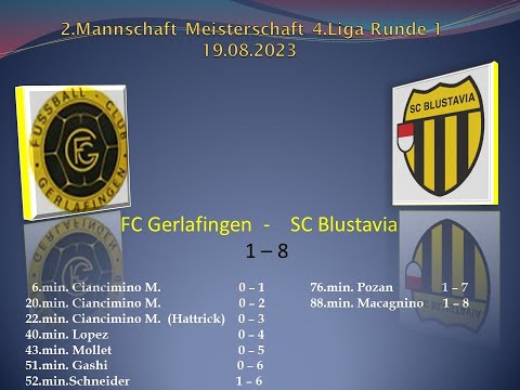 2.Mannschaft Meisterschaft 4.Liga FC Gerlafingen - SC Blustavia