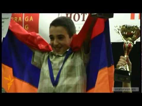 12-ամյա Հայկ Մարտիրոսյանը` Եվրոպայի կրկնակի չեմպիոն